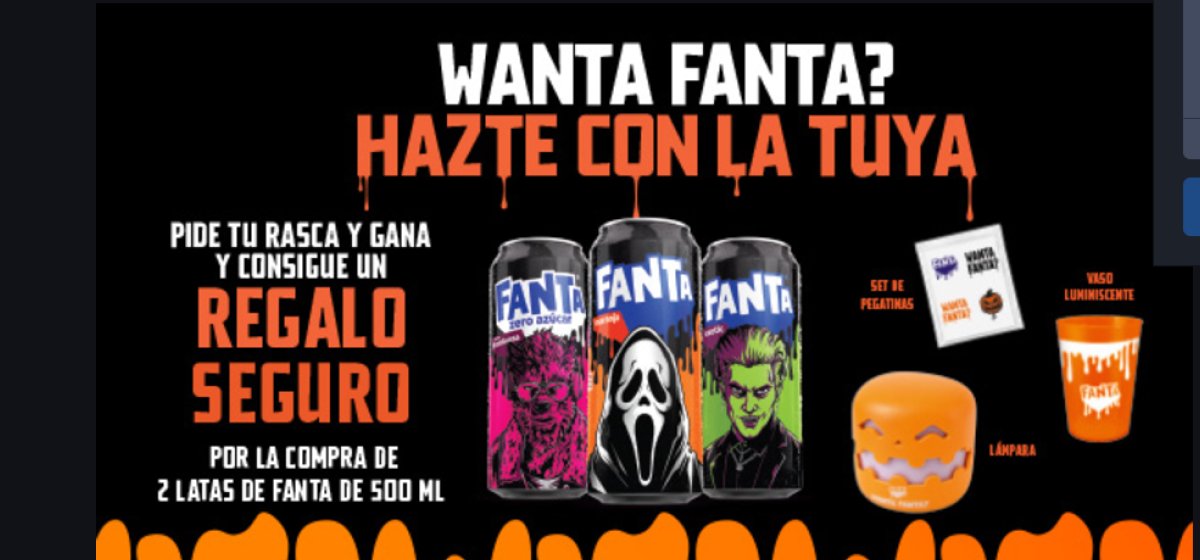 Fanta: Halloween: regalo seguro con 2 latas
