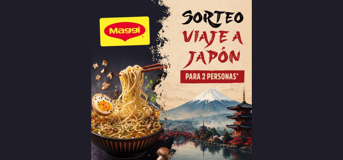 MAGGI: Viaje a Japón para 2 con MAGGI