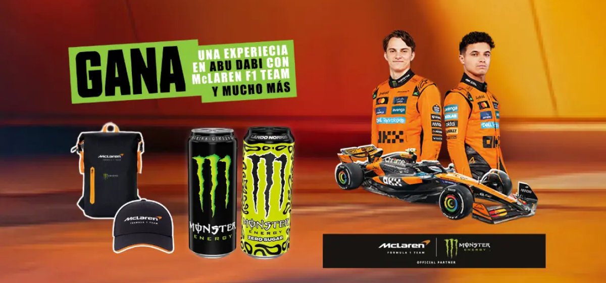 Monster Energy: GP de Abu Dabi con McLaren F1