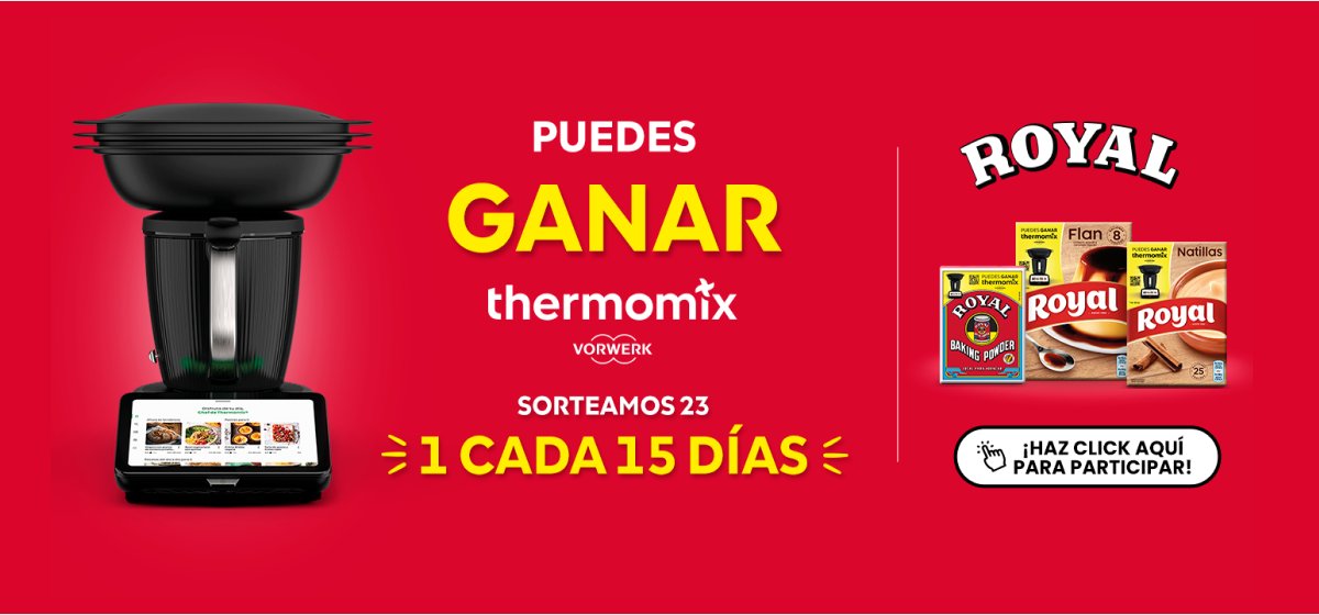 Royal: Sorteo Thermomix TM7